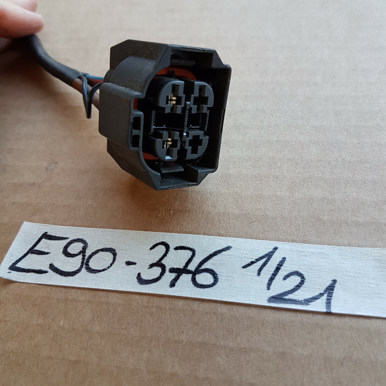 BMW E90 E91 E92 E93 Lüfter Stecker Buchsengehäuse 3-polig Drucklüfter 8380376 – Bild 3