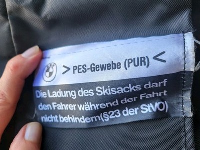 BMW E46 Cabrio Skisack Kassette Ablagefach 8268954 Ablage Box Klapp Fach 8268954 – Bild 3