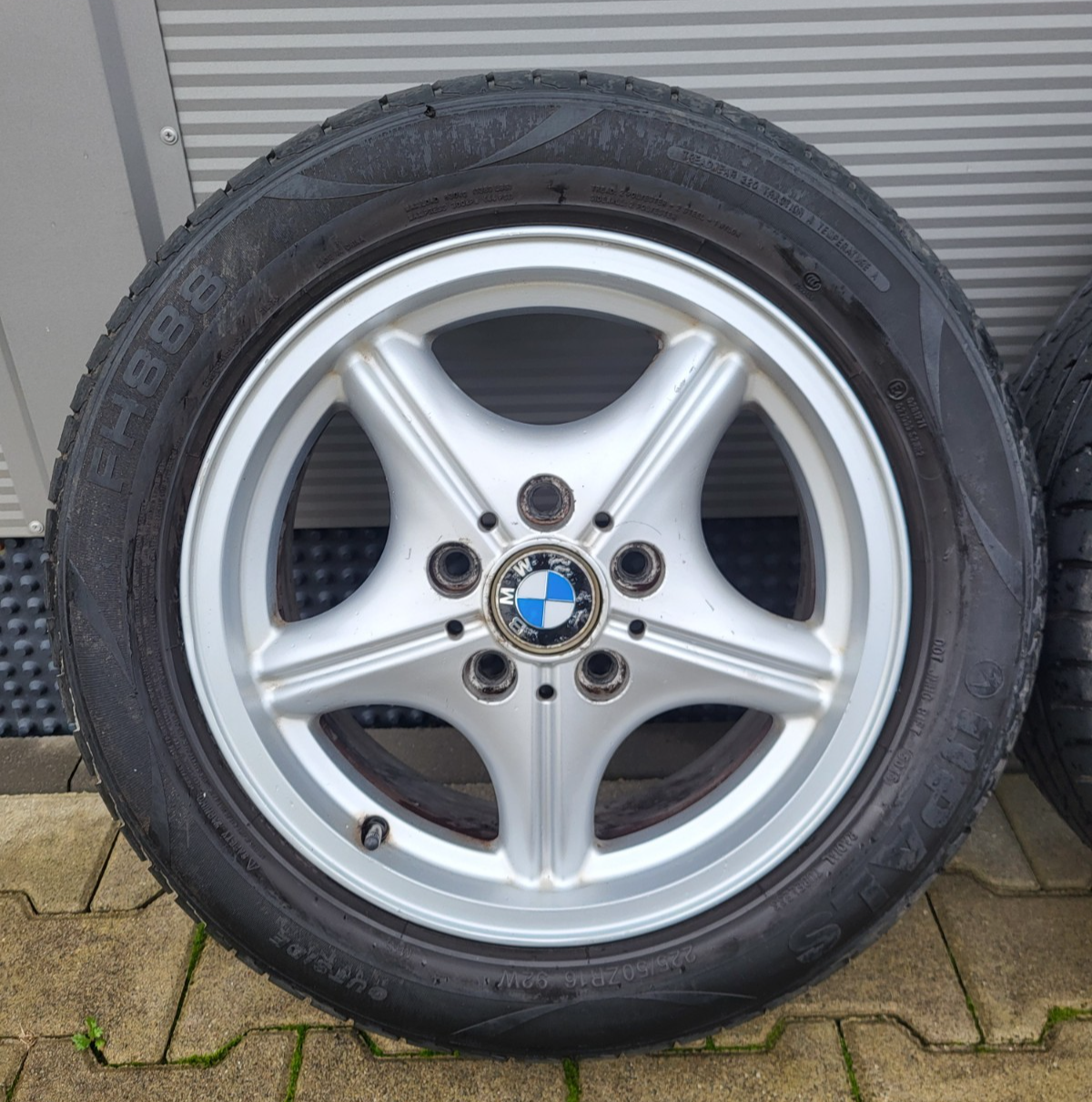 BMW E46 E36 Z3 Alufelgen 1092260 Z-Star 7 J x 16 Zoll 2x Winter Reifen ABHOLUNG – Bild 2