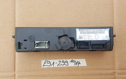 BMW E90 / E91 / E92 Klimabedienteil mit Chrom Bedienteil Klimaautomatik 9147299 – Bild 2