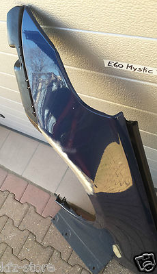 BMW E60 / E61 Kotflügel Seitenwand VORNE LINKS blau / beschädigt  ABHOLUNG