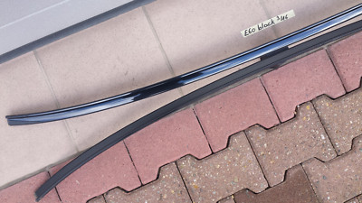 BMW E60 Dach Leiste Dachleisten Zierleisten Dachreling SCHWARZ 7070196 7070195