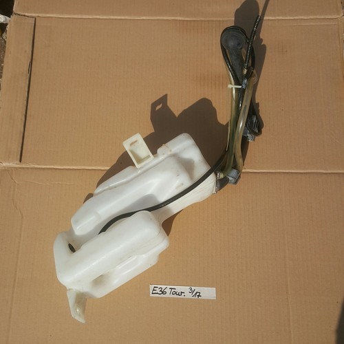 BMW E36 Touring Wischwasser Behälter HINTEN Vorratsbehälter mit Leitung