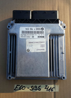 BMW E60 E61 Motor Steuergerät 7793574  M57 Grundsteuergerät DME 7793995