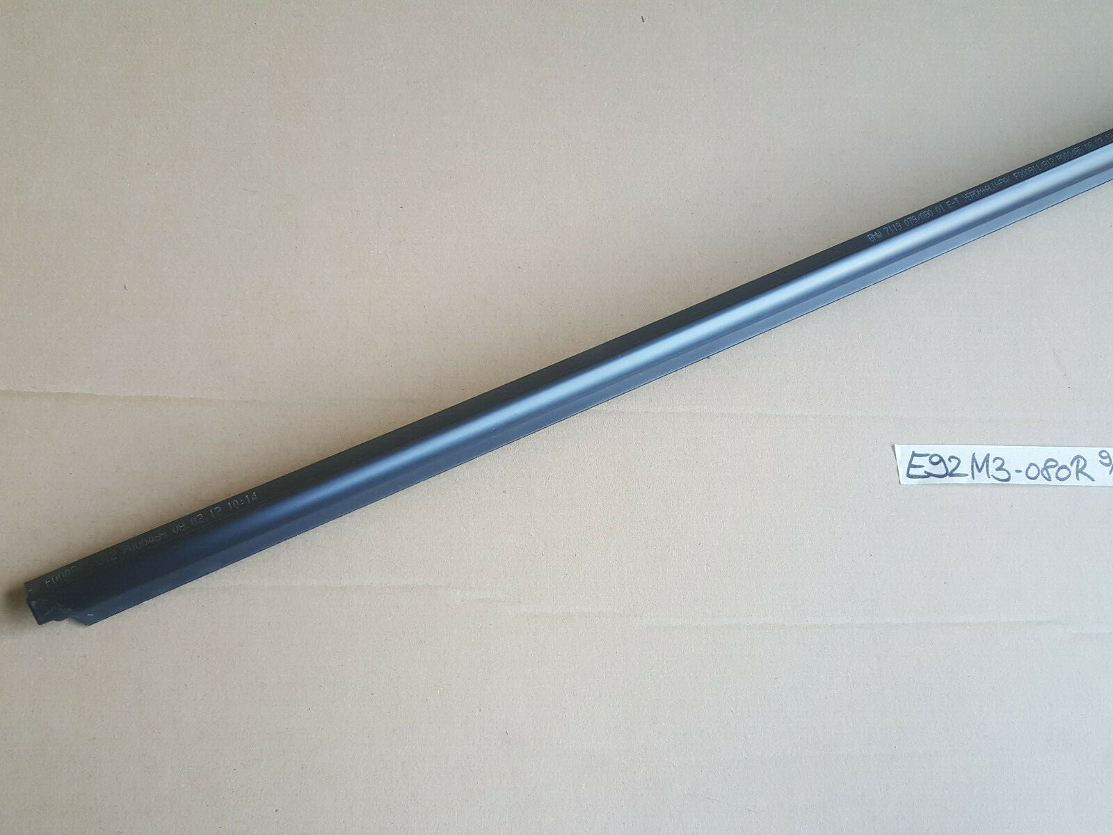 BMW E92 Schaftleiste 9079080 Fenster Tür Dichtung RECHTS Schachtabdichtung 