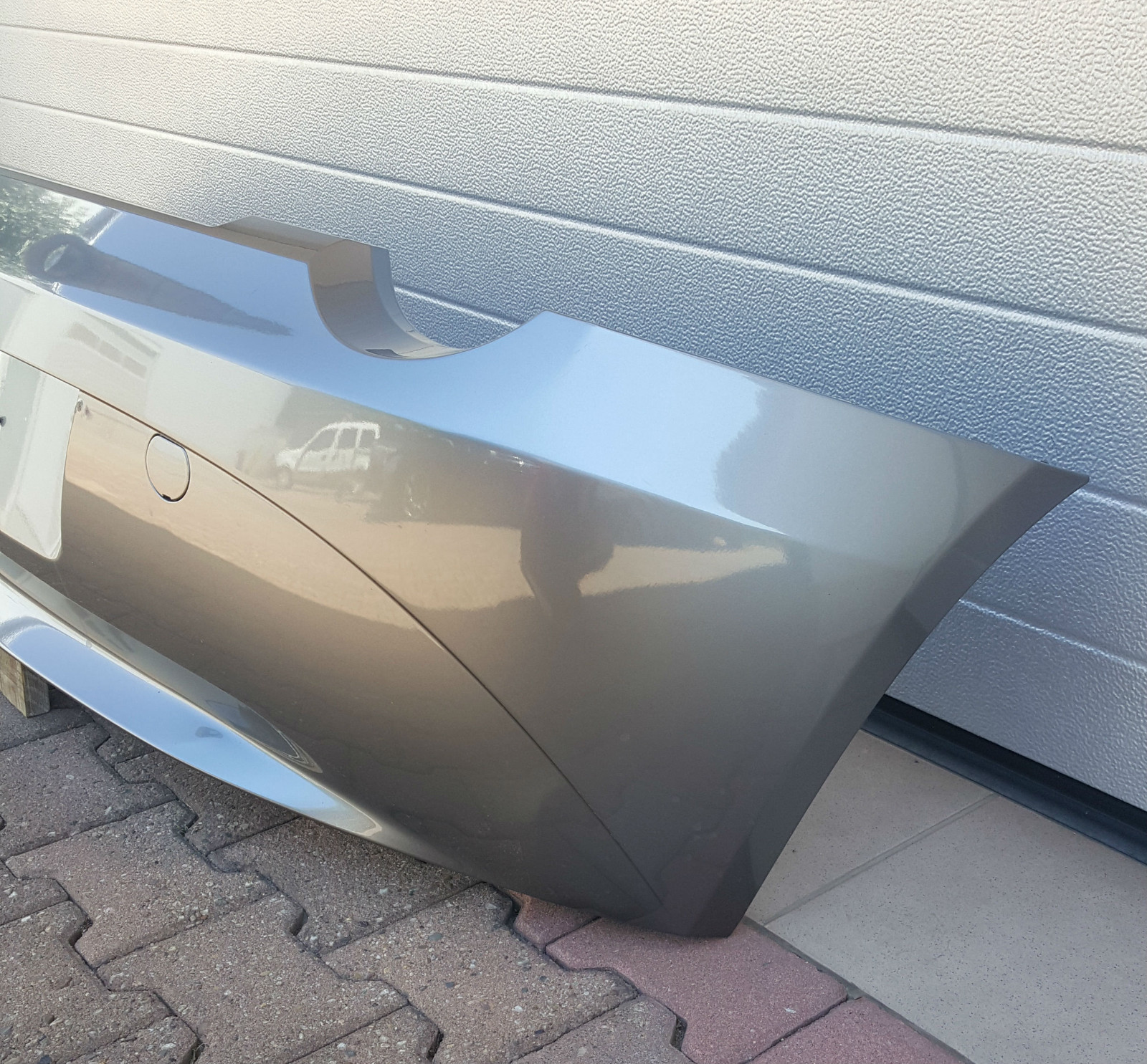 BMW Z4 E85 Verkleidung Heckschürze Stoßstange HINTEN sterling grau 472 ABHOLUNG