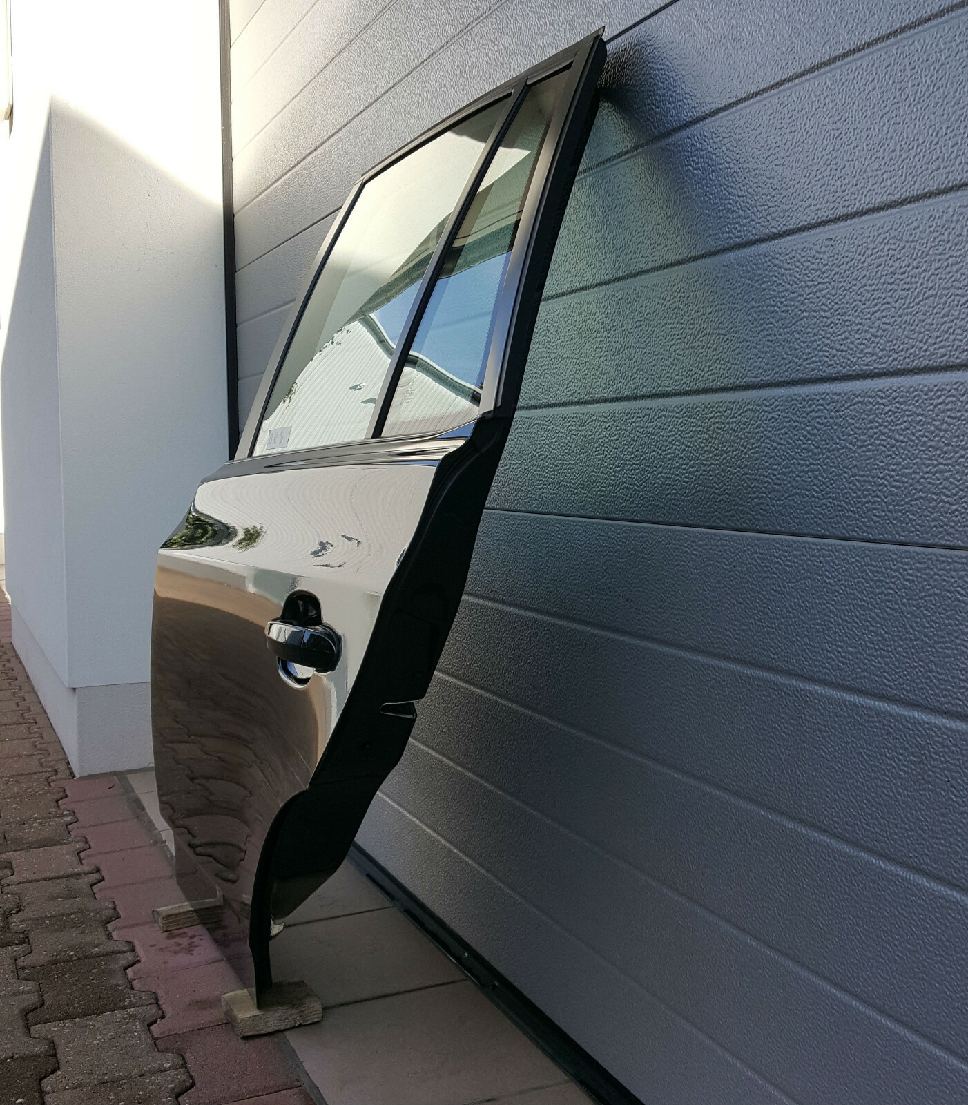 BMW X3 E83 Fahrer Tür HINTEN LINKS black Saphir Schwarz metallic 475 ABHOLUNG 