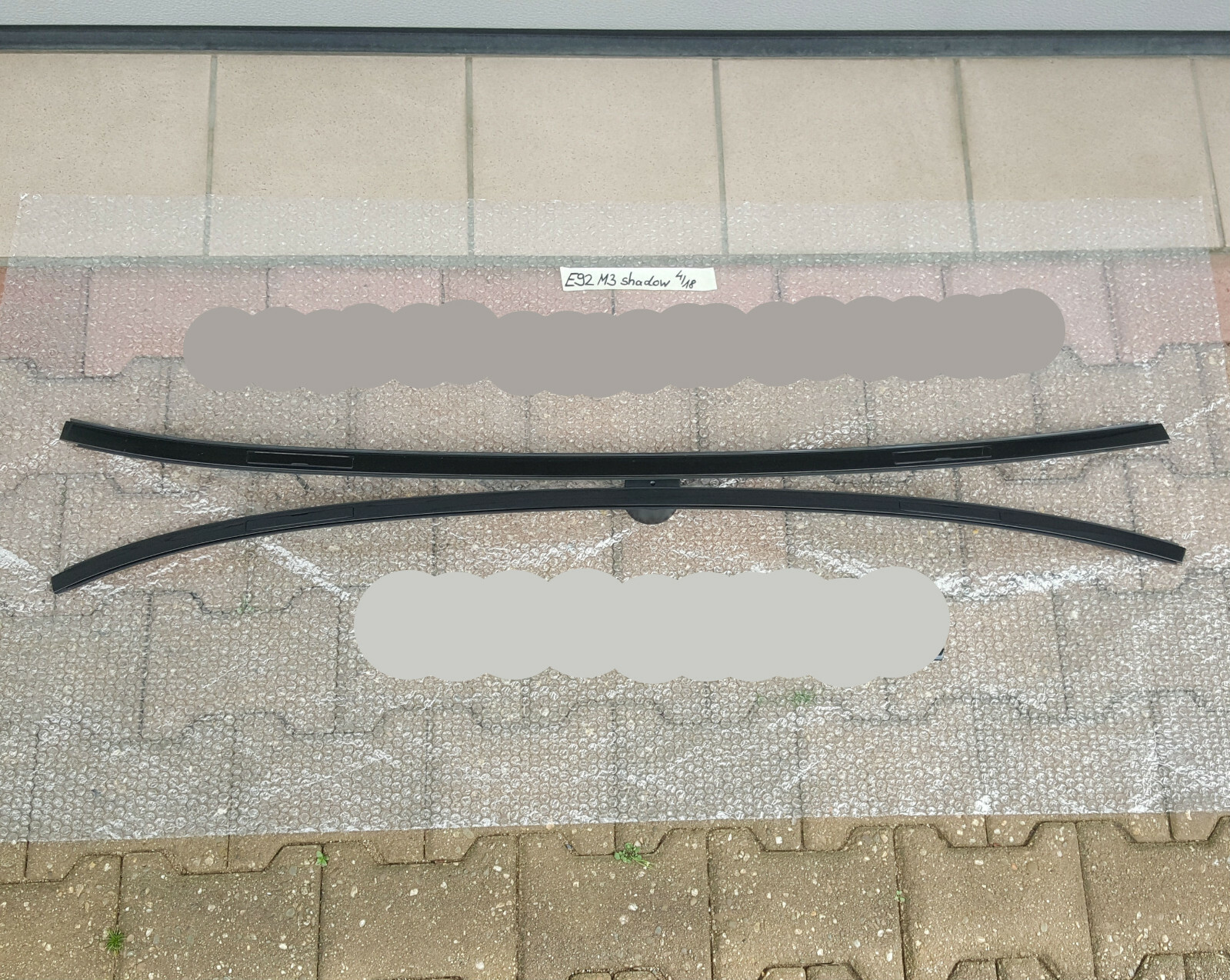 BMW E92 M3 Coupe Dach Zier Leiste oben Shadow Line Dachleisten ABHOLUNG