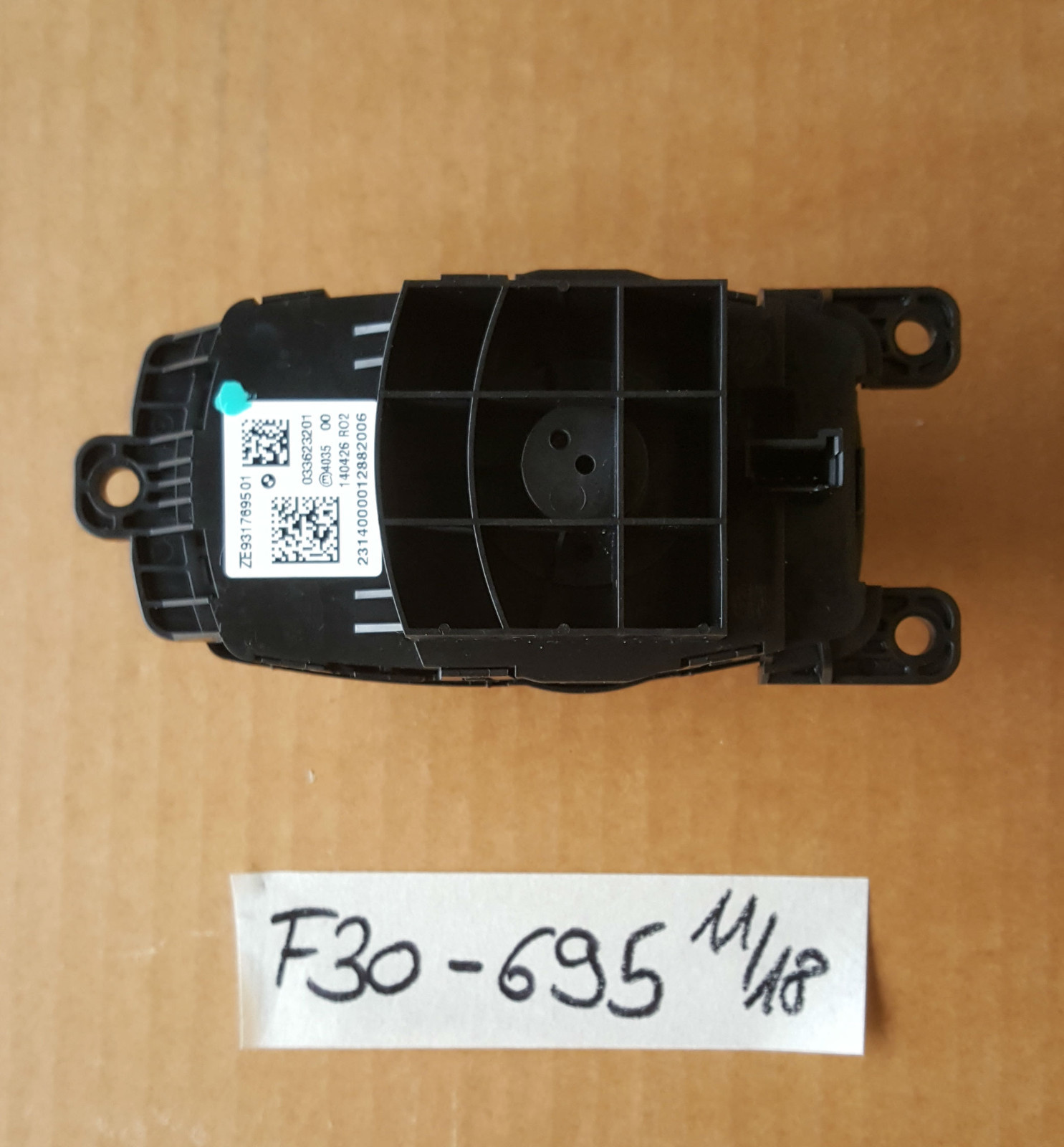 BMW F20 F21 F30 F31 F34 F32 F33 Menu Kombi Schalter Controller 9317695