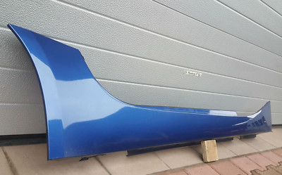 BMW Z4 E85  Seiten Schweller Leiste Verkleidung RECHTS Montego blau A51 – Bild 2