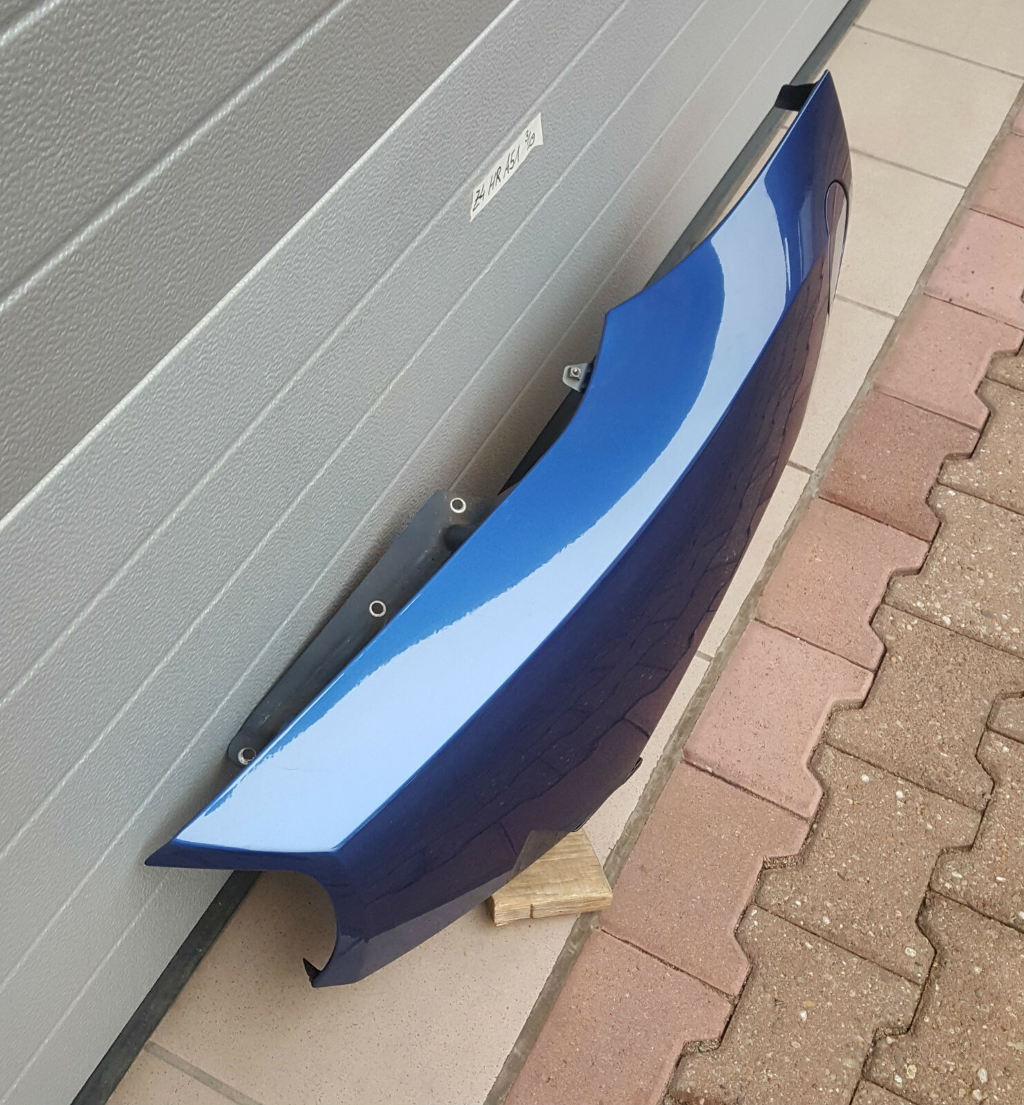 BMW Z4 Seitenwand Aussenhaut Kotflügel HINTEN RECHTS  Montego Blau A51 – Bild 5