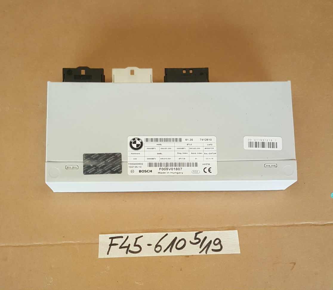 BMW 2er F45 F46 Steuergerät Heckklappenfunktions Modul 7412610 