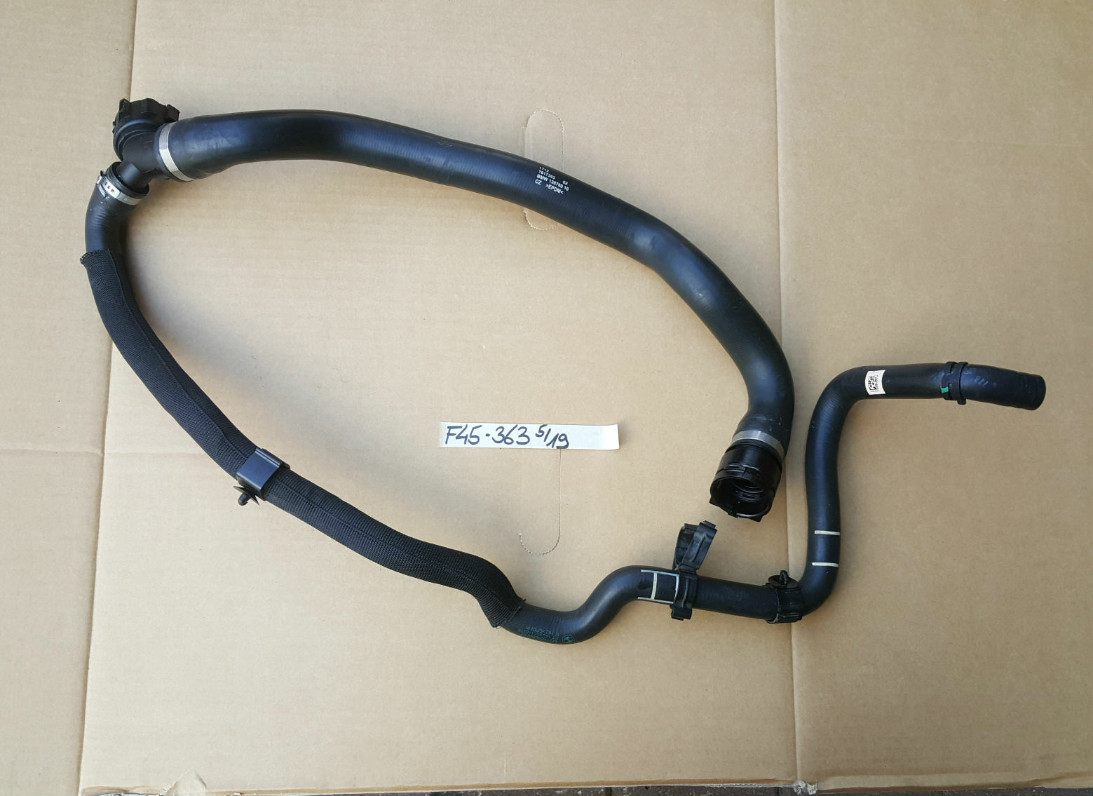 BMW F45 Kühlerschlauch 7617363 Schlauch Kühler Motor Kühlmittelschlauch 9250566