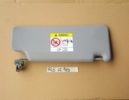 BMW 2er F45 Sonnenblende grau Sonnen Schutz Blende LINKS beleuchtet 7336257