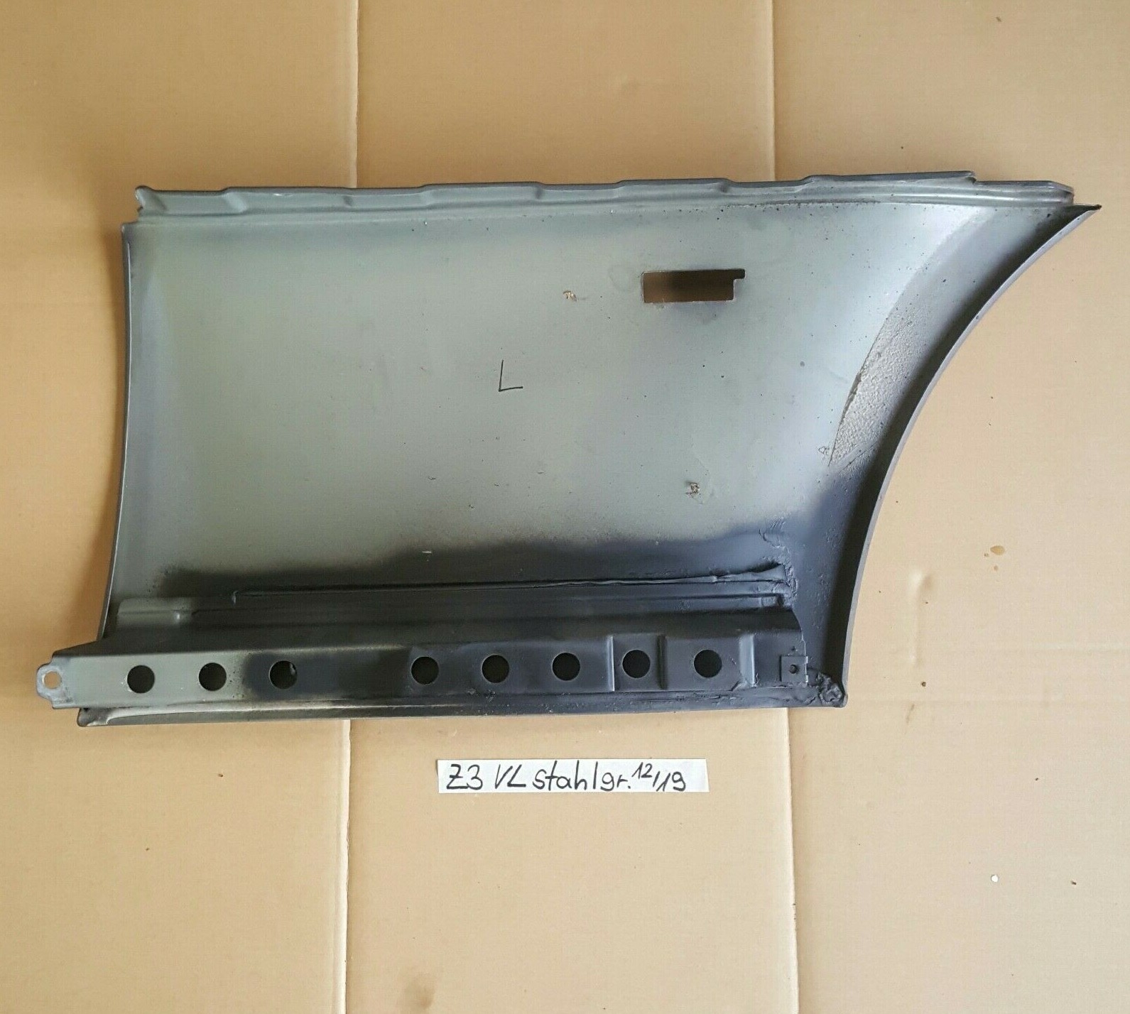 BMW E36 Z3 Roadster Kotflügel Seitenwand  VORNE LINKS grau – Bild 2