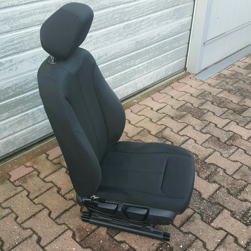 BMW F30 F31 F34 Beifahrer Sitz Stoff schwarz grau anthrazit Airbag VORNE RECHTS 