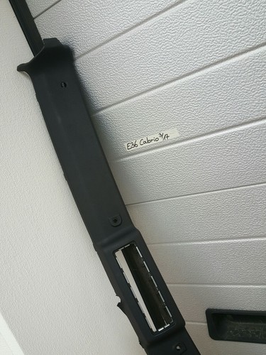 BMW E36 Cabrio Blende Windlauf oben Innen Verkleidung Dach Himmel Leiste 8163323