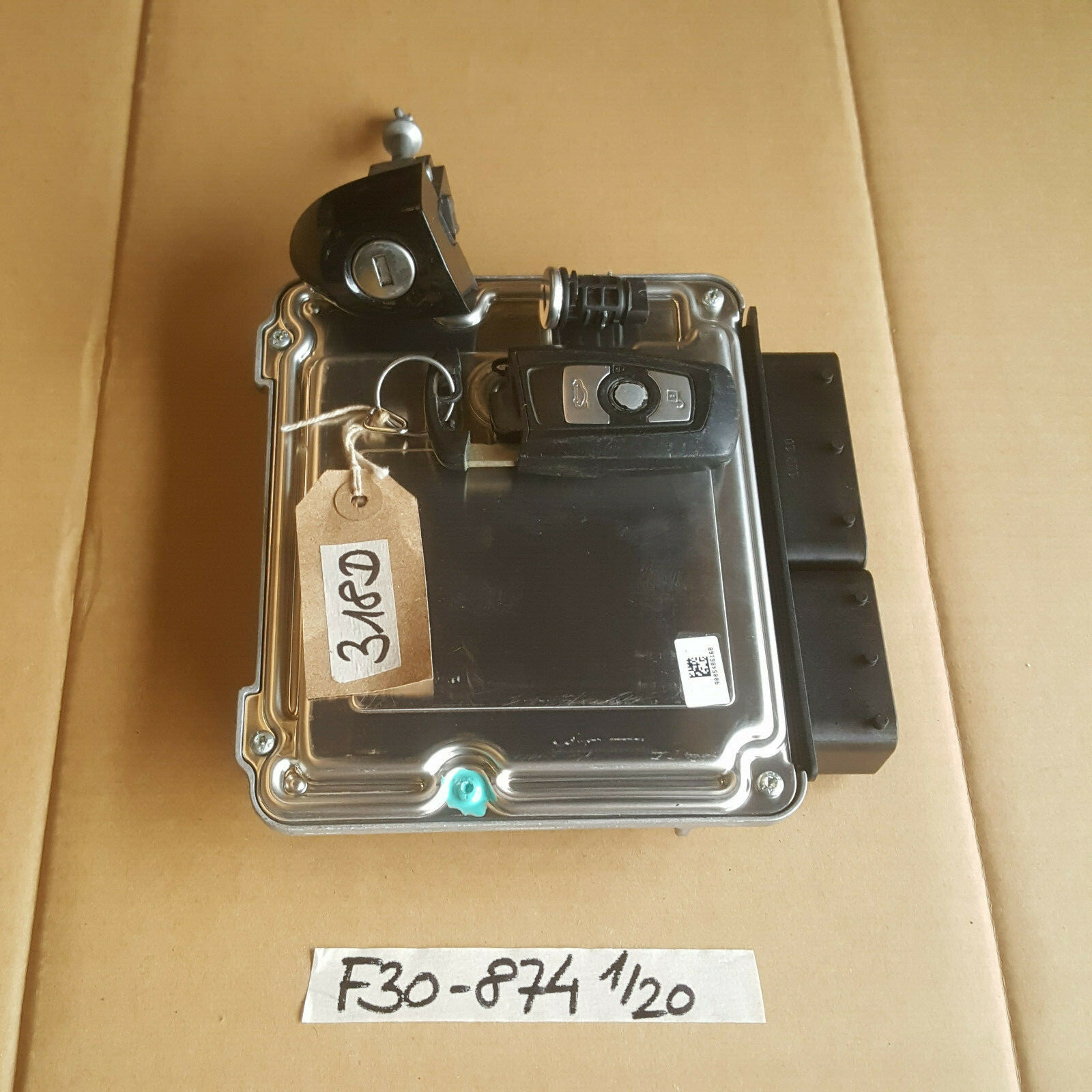 BMW F30 F31 F34 Motor Steuergerät 8517874 Modul 318 Diesel N47 Schlüssel Chip – Bild 2