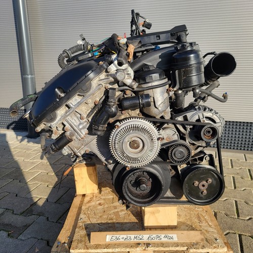 BMW E36 Z3 Roadster Motor 150 PS 320i M52 Engine 2 Liter ca. 92.000 Km ABHOLUNG
