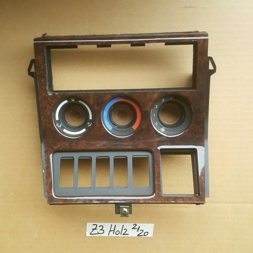 BMW Z3 Mittelkonsole Klima Blende Holz Optik 8410710 + Digital Uhr Vorrichtung  – Bild 1