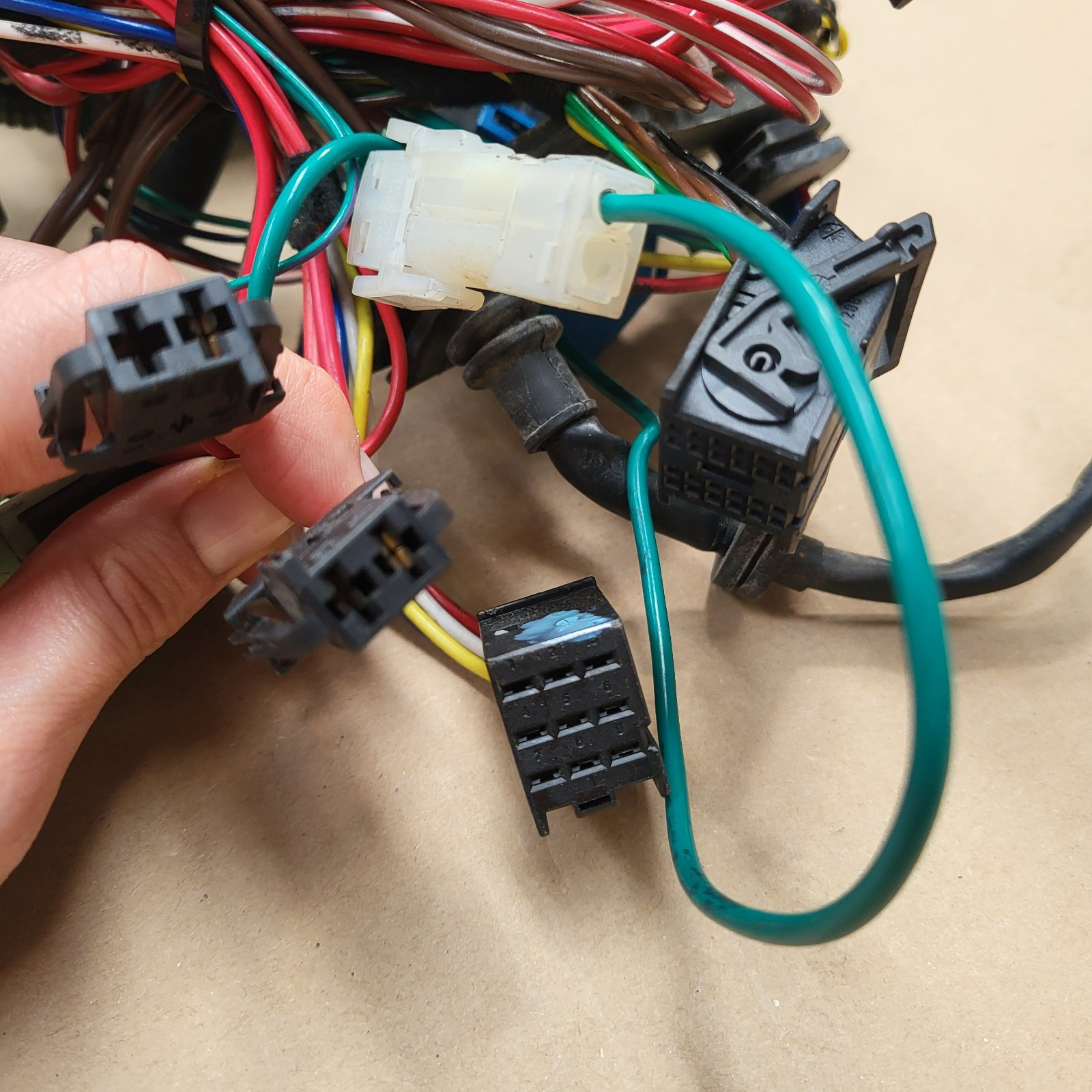 BMW Z3 Kabelbaum Motor Zündmodul 1438583 Motor Kabel Stecker M43 / 87 Kw 118 PS