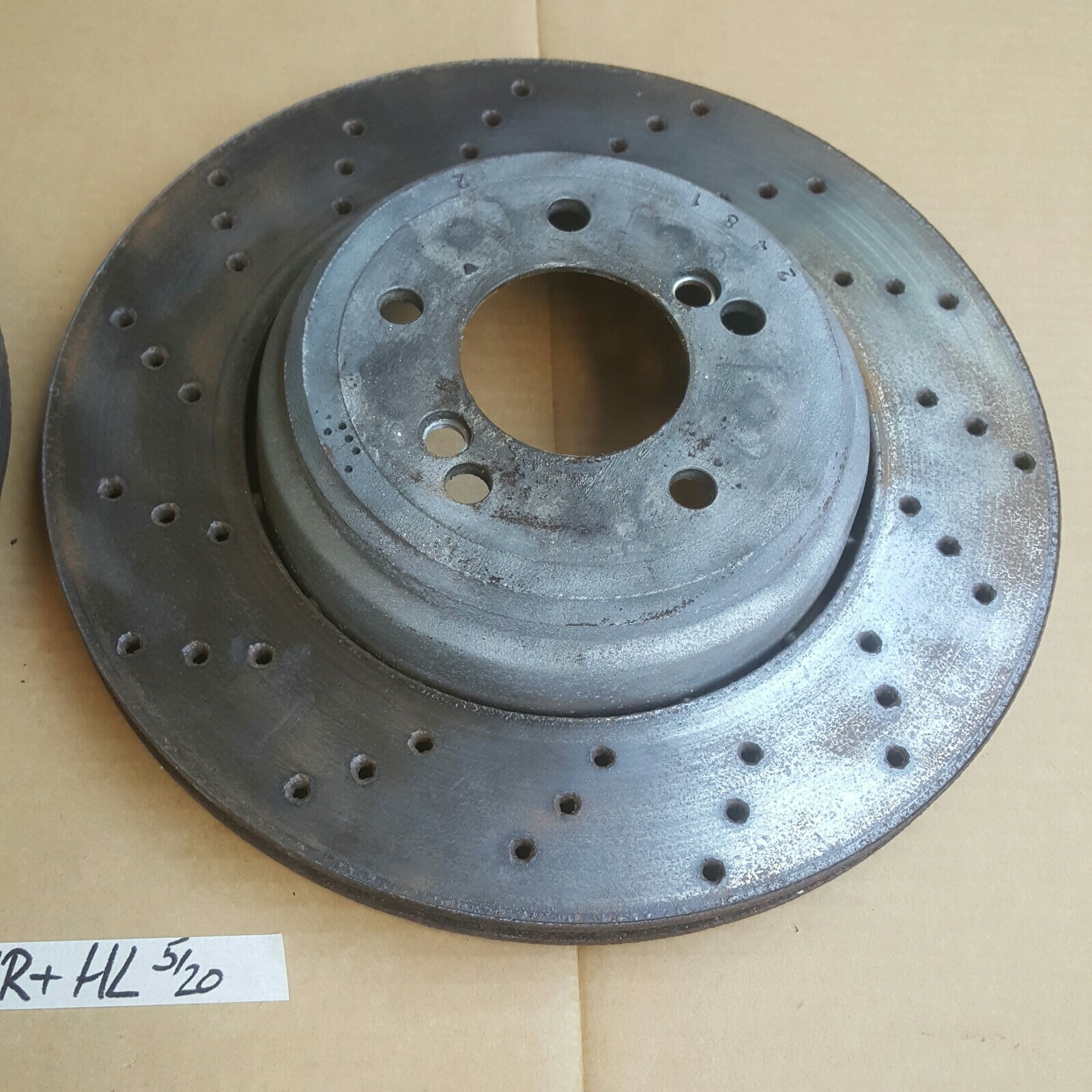 BMW E90 E92 E93 M3 Bremsscheiben Bremsscheibe belüftet HINTEN rechts + links 