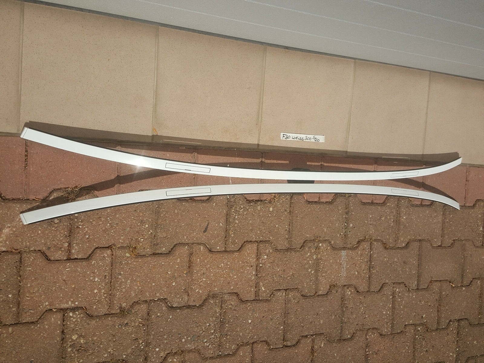 BMW F30 Dachleisten Zierleiste Dach oben rechts links  Alpin weiss ABHOLUNG