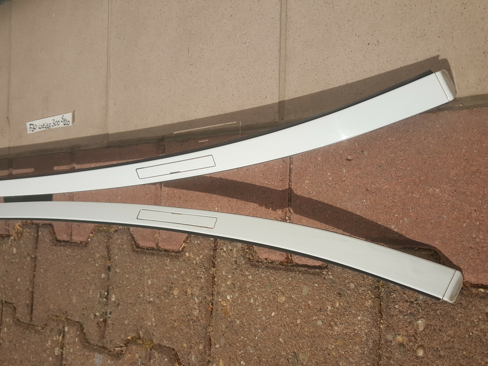 BMW F30 Dachleisten Zierleiste Dach oben rechts links  Alpin weiss ABHOLUNG