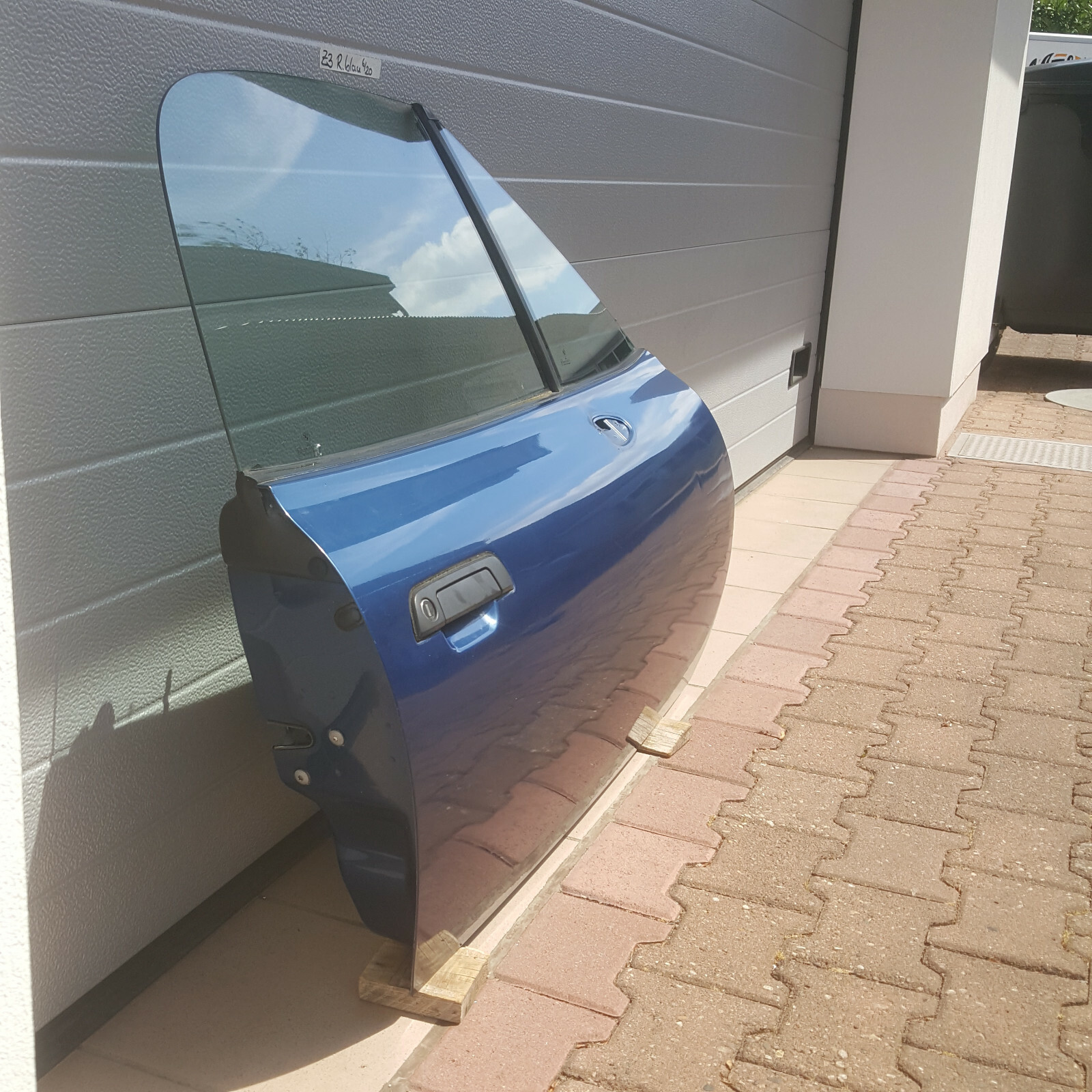 BMW Z3 Coupe + Roadster Beifahrer Tür RECHTS  Topas blau metallic ABHOLUNG  – Bild 16