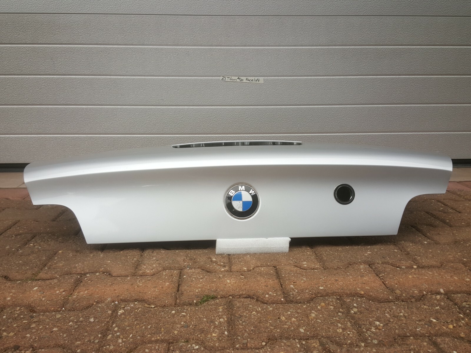 BMW Z3 Roadster Facelift Heckdeckel Kofferraum Deckel Klappe Titan Silber 