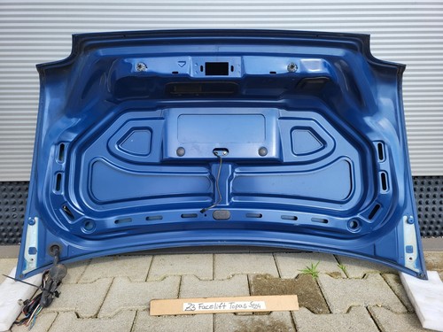 BMW Z3 Facelift Heckklappe Heckdeckel Kofferraum Deckel Topas blau ABHOLUNG 