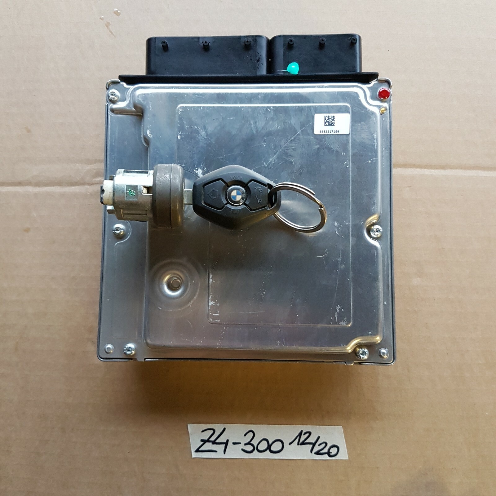 BMW Z4 E85 Motor Steuergerät DME Bosch 7565300 + EWS Modul 9145097 + Schlüssel – Bild 3