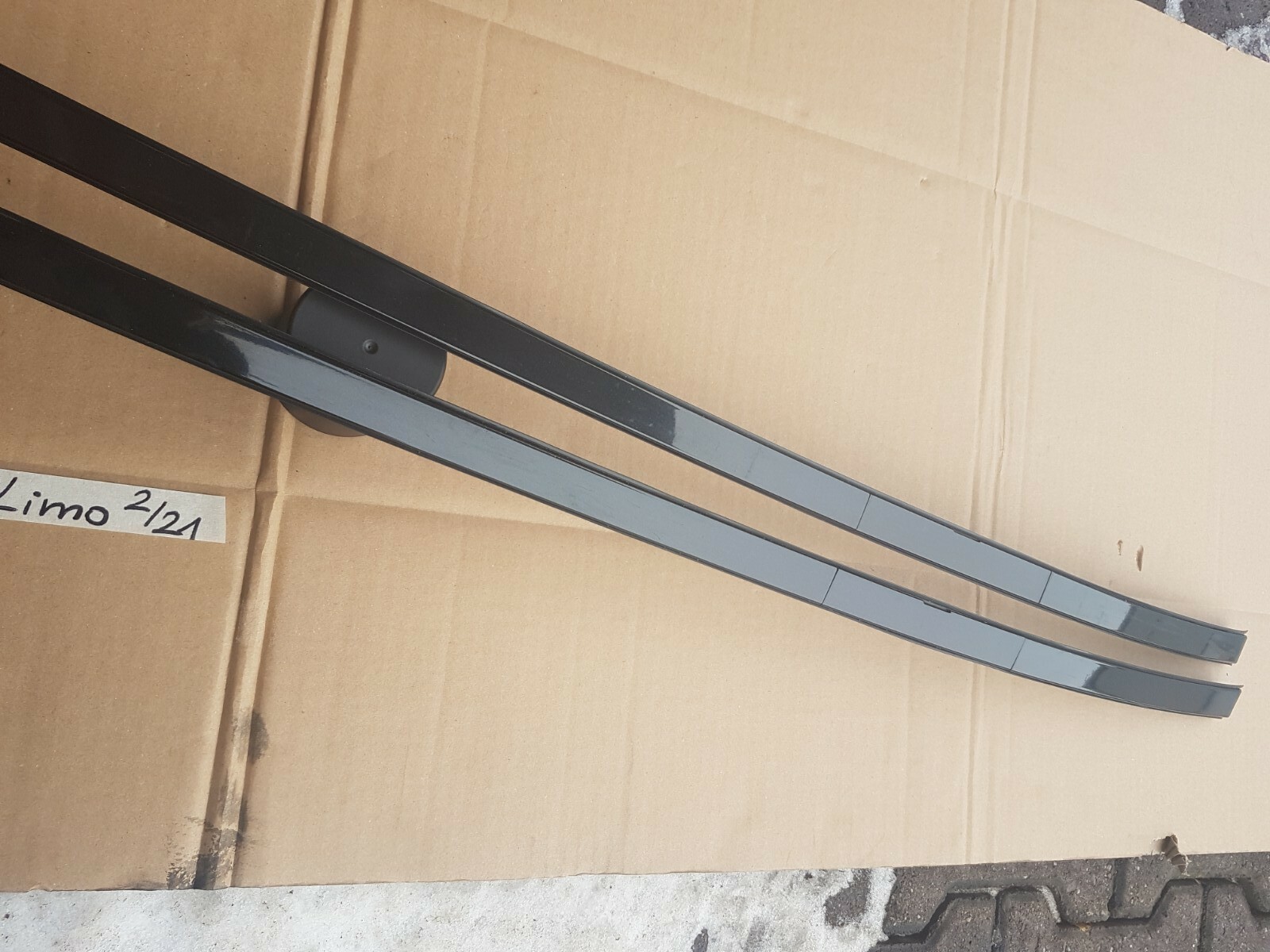 BMW E46 Limousine Dachleisten Zierleiste Dach Karrosserie schwarz metallic R+L – Bild 3