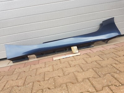 BMW Z4 E85 E86 Seiten Schweller Leiste Verkleidung LINKS Toledo blau ABHOLUNG  – Bild 1