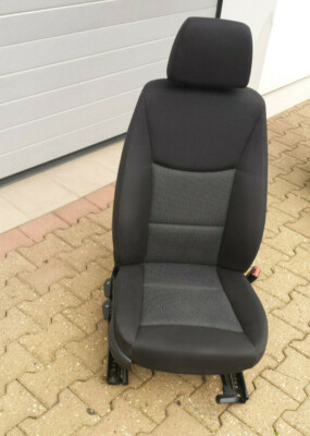 BMW E90 E91 Beifahrer Sitz Stoff Anthrazit Polster Gestell VORNE RECHTS ABHOLUNG – Bild 2