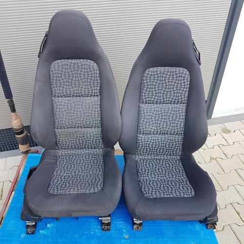 BMW Z3 Roadster Fahrer + Beifahrer Stoff Sitz mit Gestell ohne Motor ABHOLUNG – Bild 1