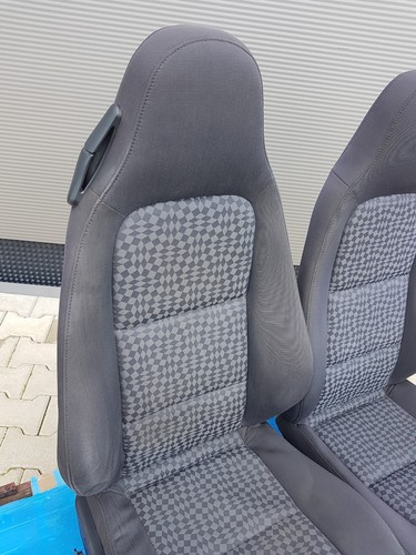 BMW Z3 Roadster Fahrer + Beifahrer Stoff Sitz mit Gestell ohne Motor ABHOLUNG – Bild 7