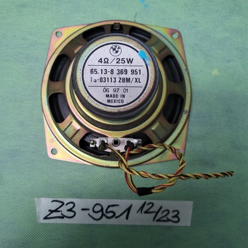 Original BMW E36 + Z3 Tür Lautsprecher Box VORNE Fußraum 8369951