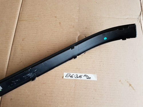 BMW E46 Limo Zierleiste Stoßstange Stoss Leiste Stossfänger RECHTS 8195316