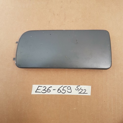 BMW E36 Abdeckung Stoßstange Nebelscheinwerfer Blende Kappe grau 1960659 LINKS – Bild 1