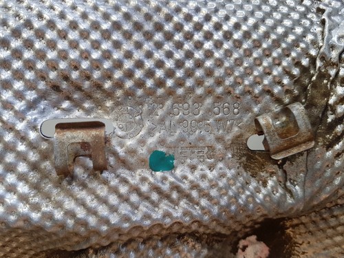 BMW Z3 Hitzeblech Hitzeschutz Wärmeisolierung Wärmeschutzblech Tunnel 2693568 – Bild 3