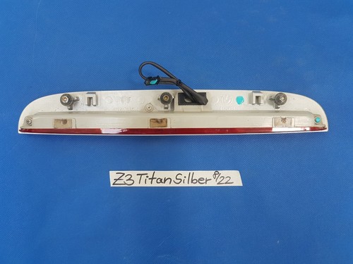 BMW Z3 Roadster Facelift Drittes Bremslicht 8410754 Abdeckung silber 