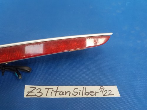 BMW Z3 Roadster Facelift Drittes Bremslicht 8410754 Abdeckung silber 
