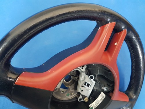 BMW Z3 Roadster Facelift + E46 + E39 Sportlenkrad Leder Lenker Sport Lenkrad rot – Bild 12