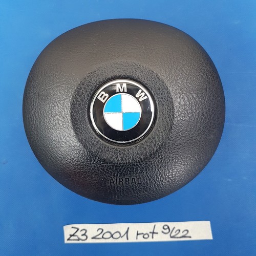 BMW Z3 Roadster Facelift + E46 + E39 Sportlenkrad Leder Lenker Sport Lenkrad rot – Bild 4