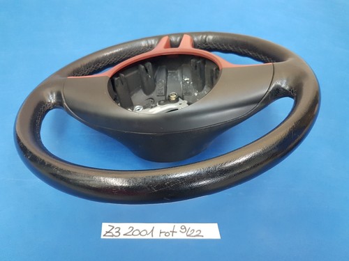 BMW Z3 Roadster Facelift + E46 + E39 Sportlenkrad Leder Lenker Sport Lenkrad rot – Bild 6