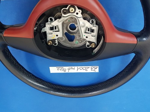 BMW Z3 Roadster Facelift + E46 + E39 Sportlenkrad Leder Lenker Sport Lenkrad rot – Bild 10