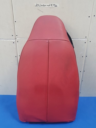 BMW Z3 Roadster + Coupe Bei Fahrer Sitz Oberteil Leder Snake rot Rückenlehne  – Bild 9