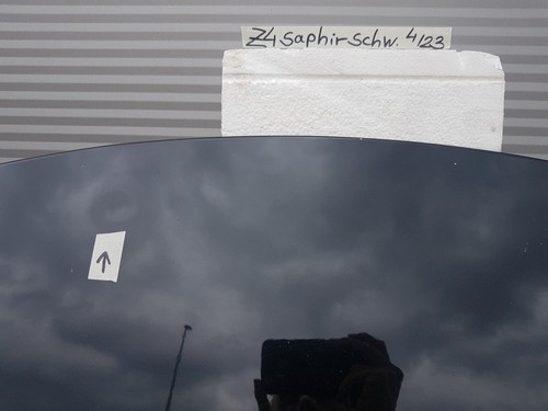 BMW Z4 E85 Motorhaube Frontklappe Haube Saphir schwarz black Kratzer ABHOLUNG