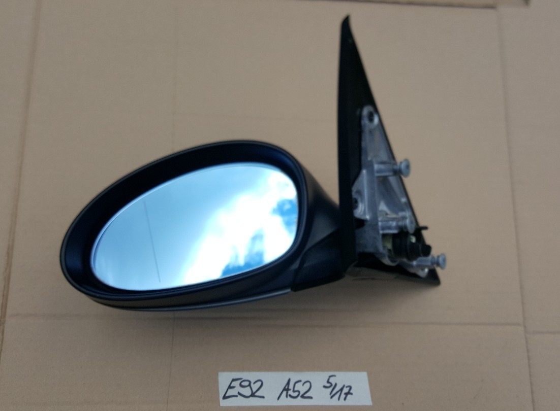 BMW E92 E93 Außen Seiten Spiegel 5 PIN LINKS space grau metallic A52  